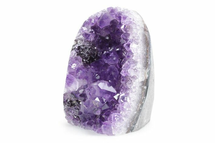Free-Standing Amethyst Crystal Cluster - Uruguay #357328